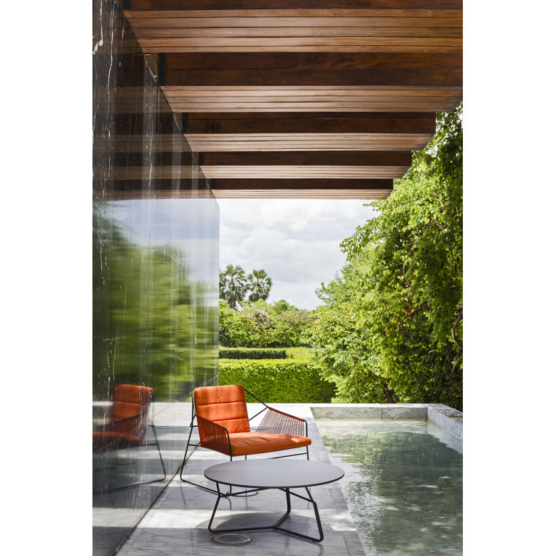 Serac Coffee Table, Ceramic Gray