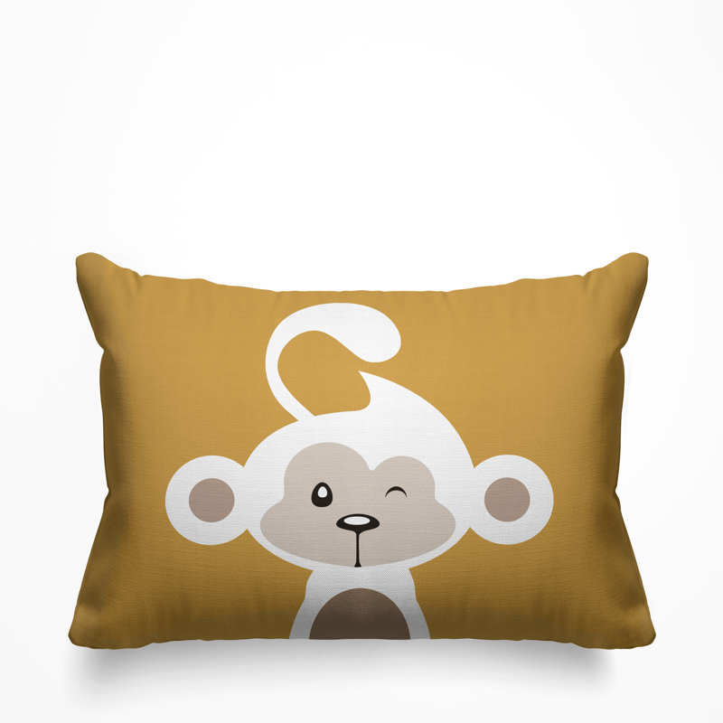 Coussin intérieur Ollie, Ocre, 14 po x 20 po, Rectangle