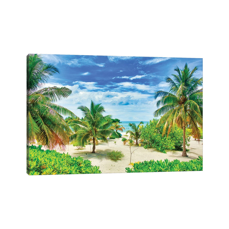 Tropical Paradise by Mark Paulda - Print on Canvas, 45.72cm H x 66.04cm W x 3.81cm D, Wrapped Canvas