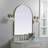 Sabine Metal Arch Wall Mirror-272105261-272105434