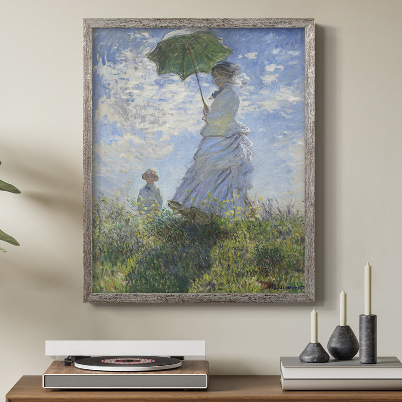 Reproduction encadrée vintage en bois massif XLIII, H 11 po x l 9 po