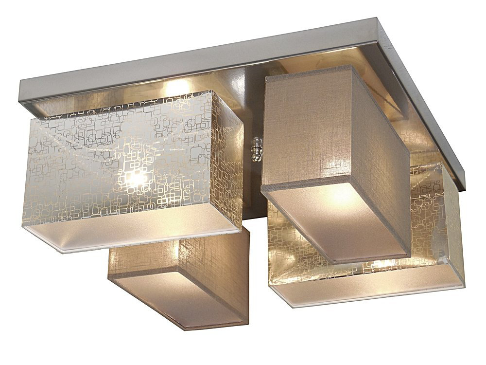 Parton 4-Light 45cm Semi Flush Mount