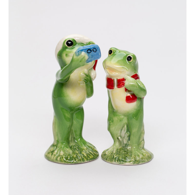 Selfie Frog Salt And Pepper