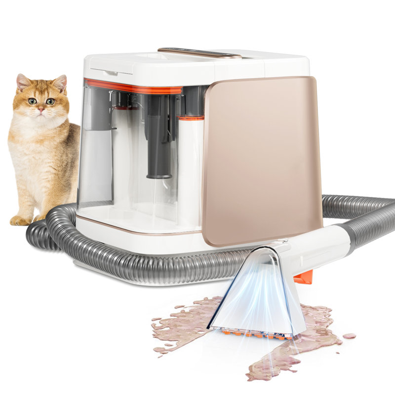 Portable Carpet Cleaner With Cleaning Tools For Pet Stains, Car, Couch, Rug, Spot, Rose Gold
