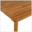 Ensemble de salle à manger 5 pièces pour patio, table à lattes de 63 po et 4 chaises en bois d'acacia et en rotin de polyéthylène pour patio