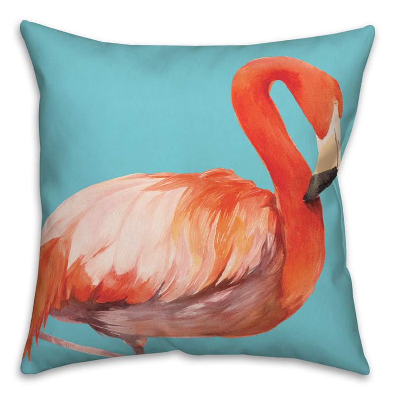  Housse de coussin d'extérieur carré et insert, Rose