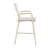 Brix Aluminum Outdoor Stool with Cushion