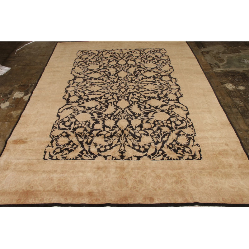 Tabriz One-of-a-Kind Rectangle 7'3" X 9'7" Hand Knotted Area Rug