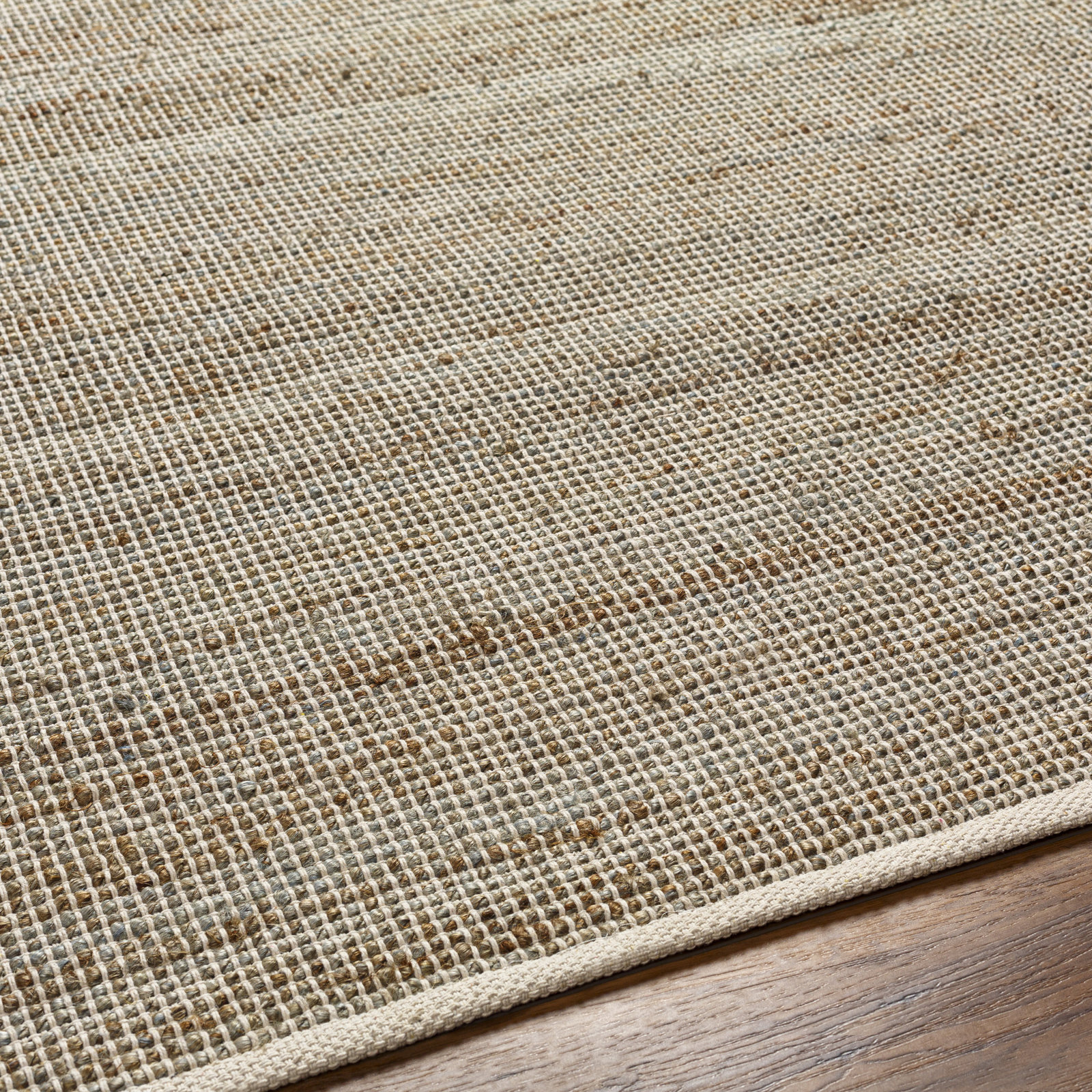 Nary Hand-Woven Jute Rug, Rectangle 9' x 12'