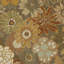 Tapis floral en laine et viscose touffeté à la main Soho-71365620