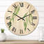 Horloge murale en bois à deux branches de saule-63902674