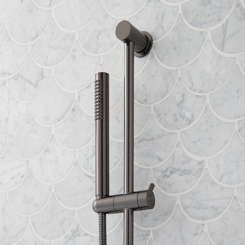 Lexia Pressure Balance Shower System with Slide Bar and Hand Shower