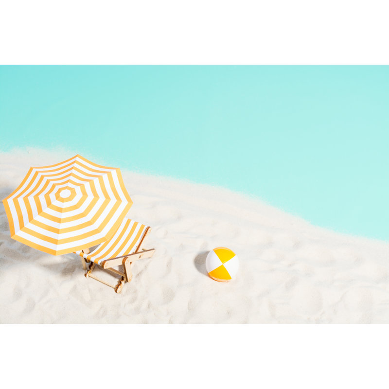 Lounge Chair - Wrapped Canvas Print, 61cm H x 91cm W x 3.8cm D