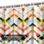 Rideau de douche Zigzag Lines-127352026