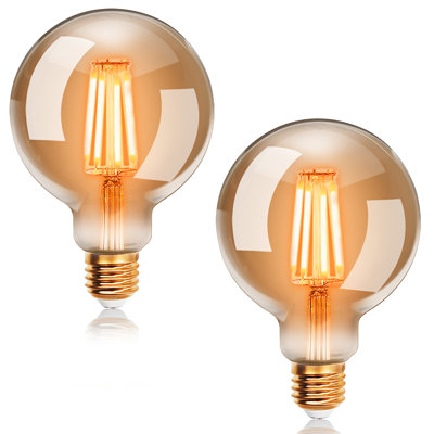 2-Pack 6W LED Light Bulbs