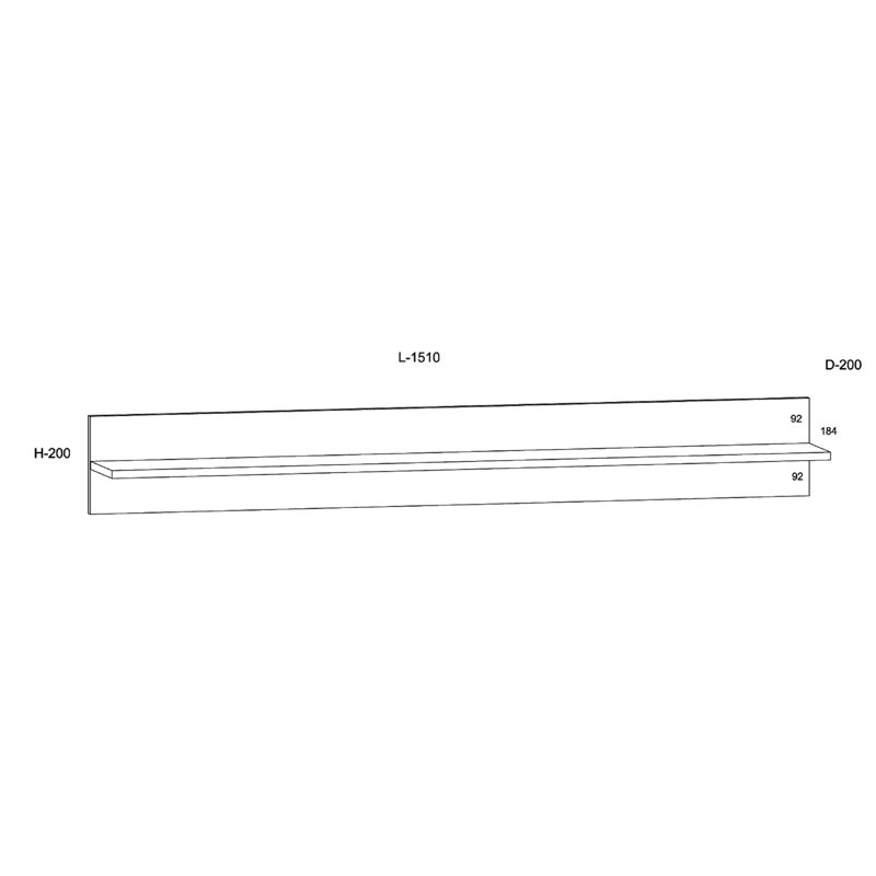 Mahina Bracket Shelf
