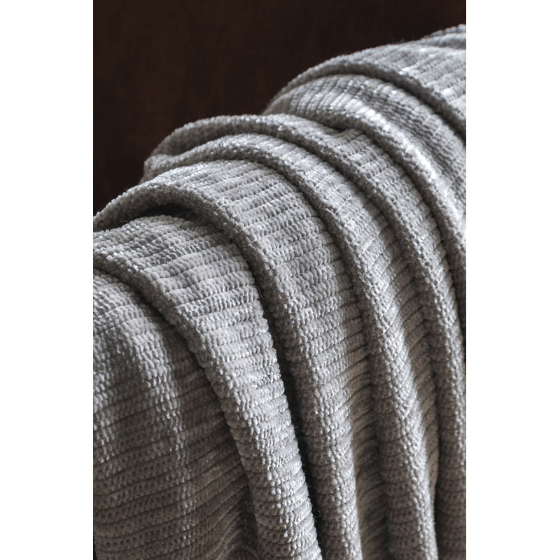 Manosque Throw Blanket, Grey