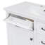 Meuble-lavabo 36 po avec lavabo en céramique, 2 tiroirs basculants, charnières de porte à fermeture en douceur, blanc-129184268