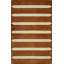 Hand Tufted Wool Area Rug in Brown