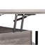 Table basse à plateau relevable 35,3 po avec tiroirs de rangement