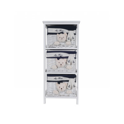Commode décorative 3 tiroirs Stehouse