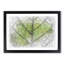Lines of the Leaf in Abstract - Picture Frame Graphic Art Print-55761313-55761314