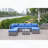 Hand-Woven Wicker Patio Sofa with Cushions