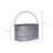 Galvanized Metal Storage Caddy with 4 Compartments and Handle