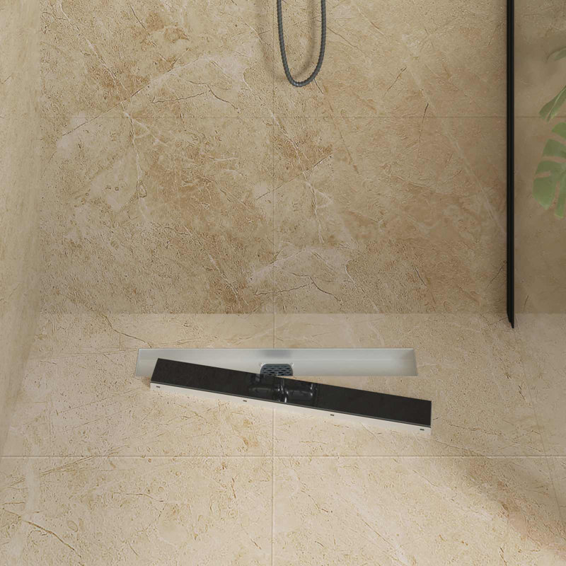 Shower Drain Height Adjustable Stainless Steel 304 Modern Fixture