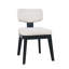 Chaise de salle à manger rembourrée Albore Mid-Century-481356629
