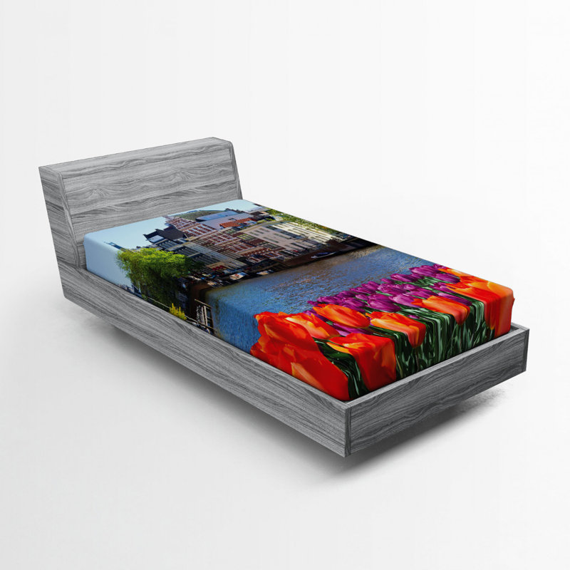 Microfiber Fitted Sheet, Twin Fitted Sheet