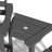  Yardgrace 24 Inch Hdpe Outdoor Adirondack Chair With Connecting Tray & Umbrella Hole, All-weather Resistant-1236883689