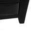 Commode 7 tiroirs pour la lingerie, noire