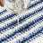 Bathroom Rugs, Non Slip Striped Bath Mats, Navy Blue Absorbent Chenille-1619144906-1619144896