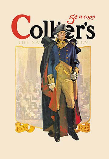 Publicité rétro pour le george washington