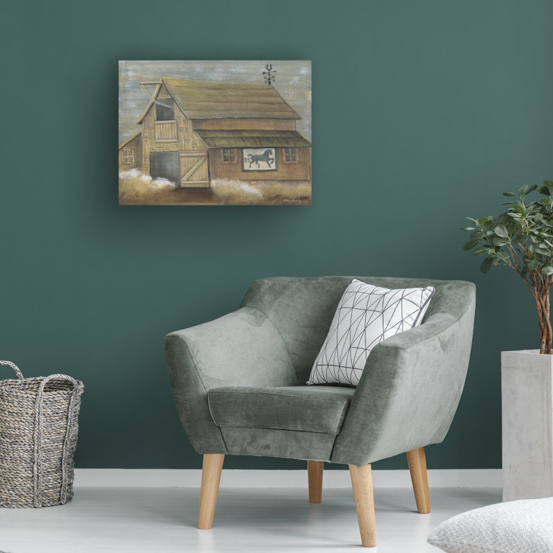 Bolog Cheryl Bartley Barn 5 Canvas Art, 24" H x 32" W