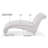 Tufted Armless Chaise Lounge-1696022963