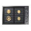 30" Gas Cooktop 4 Burners, Flush, Contemporary, NG/LP-1844038736