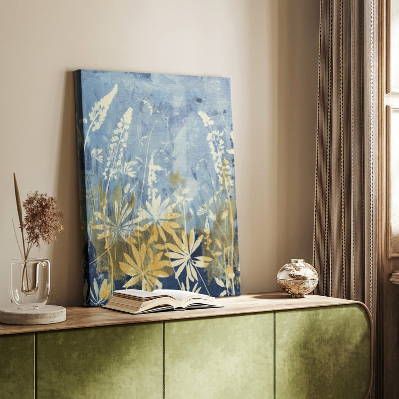 Lupin sauvage - galerie Cavas sur mesure, H 18 po x l 12 po