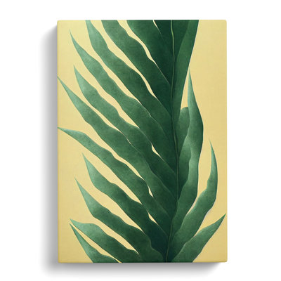 Bold Plant Leaves Vol.6 - Wrapped Canvas
