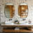 Metal Oval Wall Mirror-777532883-777532886