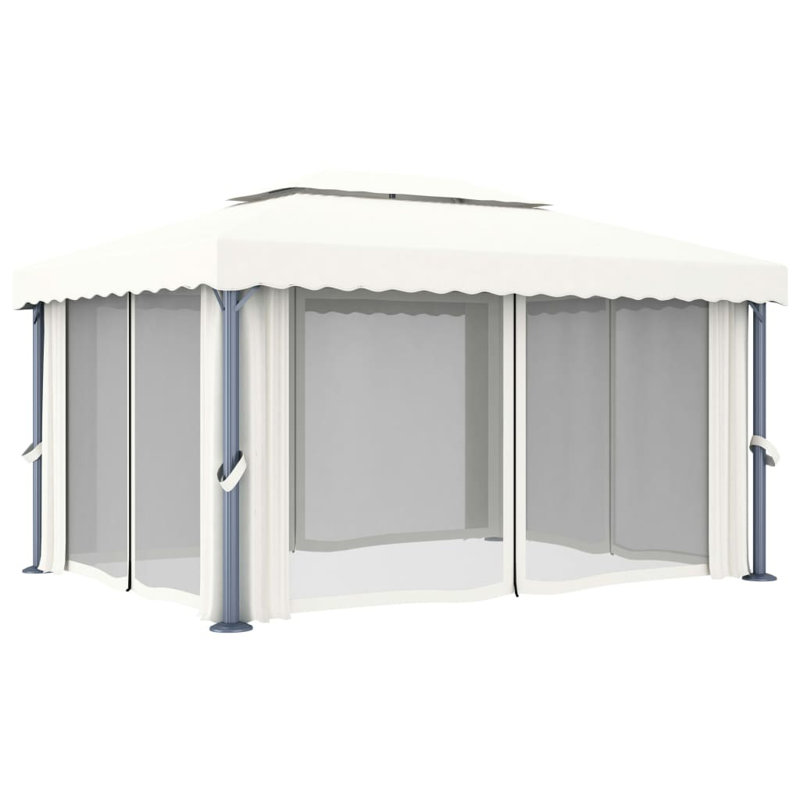 Thompsons 4 x 3m  Patio Gazebo, Cream