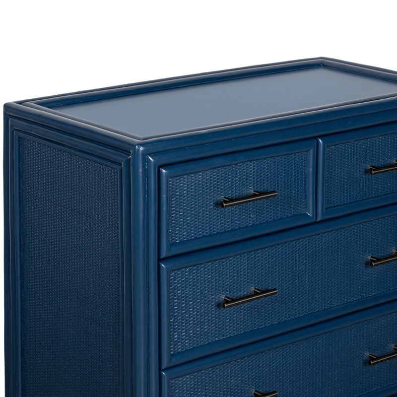Aruba 4 - Drawer Nightstand, Navy