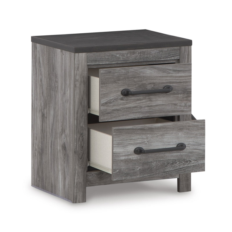 Table de chevet 2 tiroirs Katyra