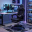 Fauteuil inclinable et pivotant ergonomique en cuir synthétique RAYS-41302465