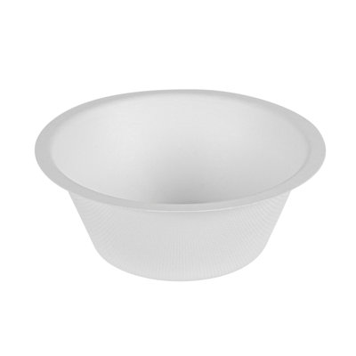 Restaurantware-Pulp Tek 8 Ounce Bagasse Bowls, 100 Grease Impervious Salad Bowls - Lids Sold Separately, Microwavable, Bagasse Bowls, Reinforced Rim, Freezable, Unbleached, For Salads Or More