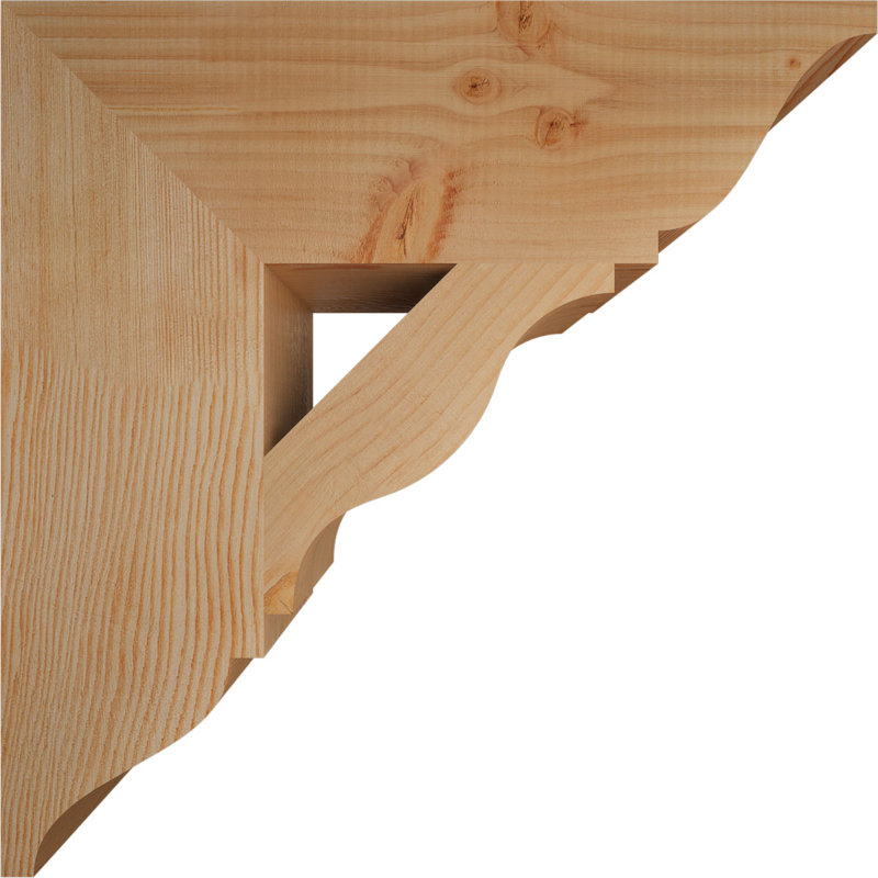 Support traditionnel Funston, H 20 po x l 5,5 po x P 20 po, Douglas, Lisse