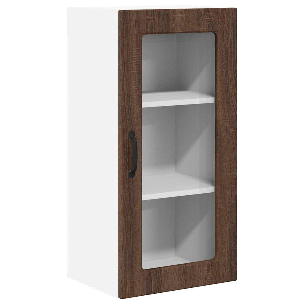 Vidaxl Kitchen Cabinet Brown Oak 40 X 31 X 80 Cm Engineered Wood