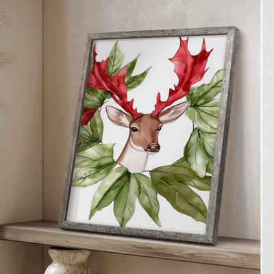 Christmas Holiday Art DCCCLXXXIV Framed Print - Solid Wood XMA171553