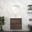 23.4'' Single Bathroom Vanity with Acrylic Top-1226665486